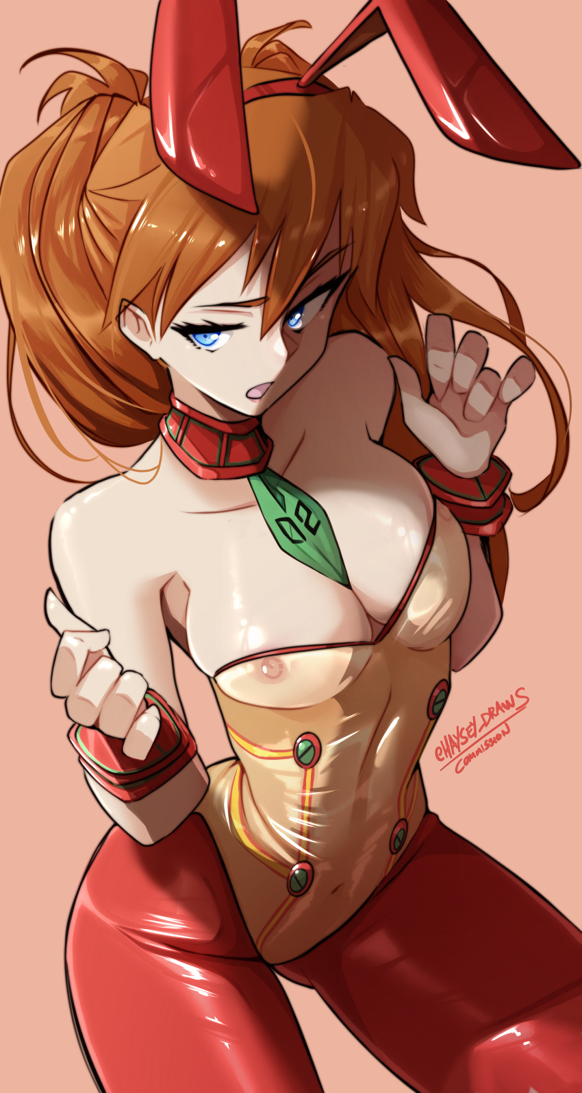 Asuka trying out cosplaying! Post By Xxx Sexy CyanideJunkie12 on ecchi