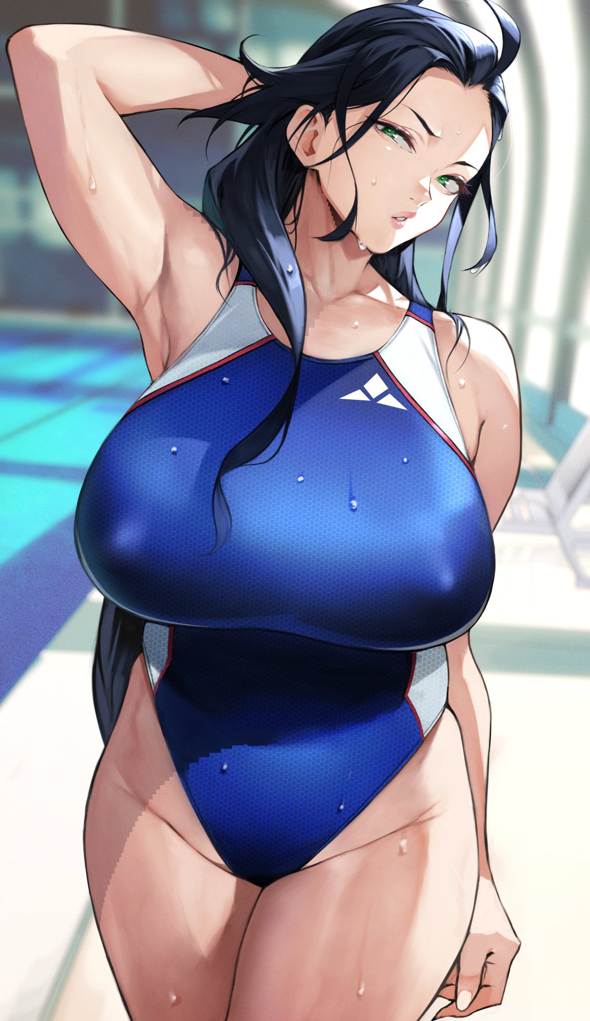 milf in competition swimsuits [original] Post By Sexy Boobs Zewen_Senpai on AnimeMILFS