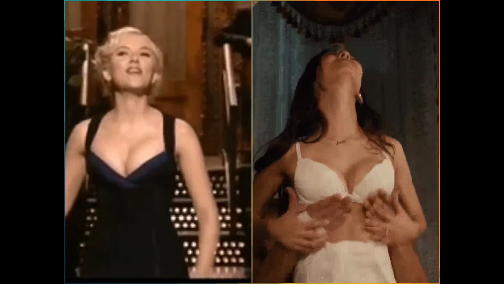 Cleavage Contest: Scarlett Johansson vs Victoria Justice