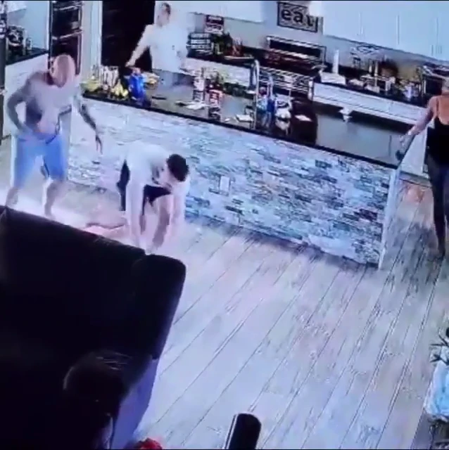 HMFT after trying to do gymnastics in the kitchen