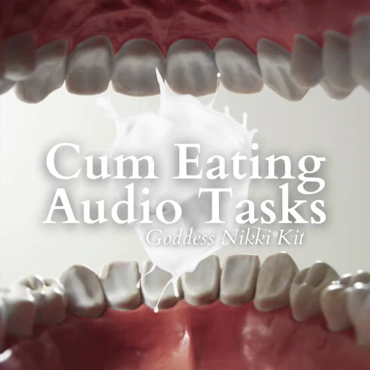 CEI Challenges: Audio Cum Eating Instruction JOI Tasks by Gentle FemDom Goddess Nikki Kit