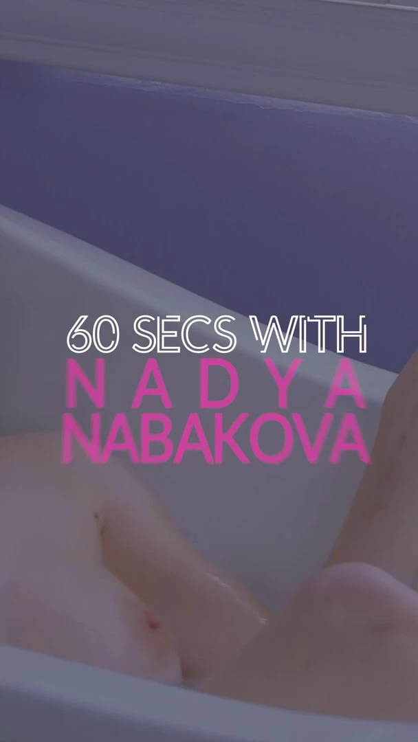 [60s with 🔊] Nadya Nabakova