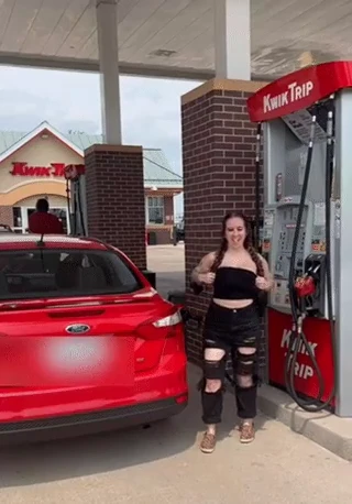 Just a quick gas station surprise ;)