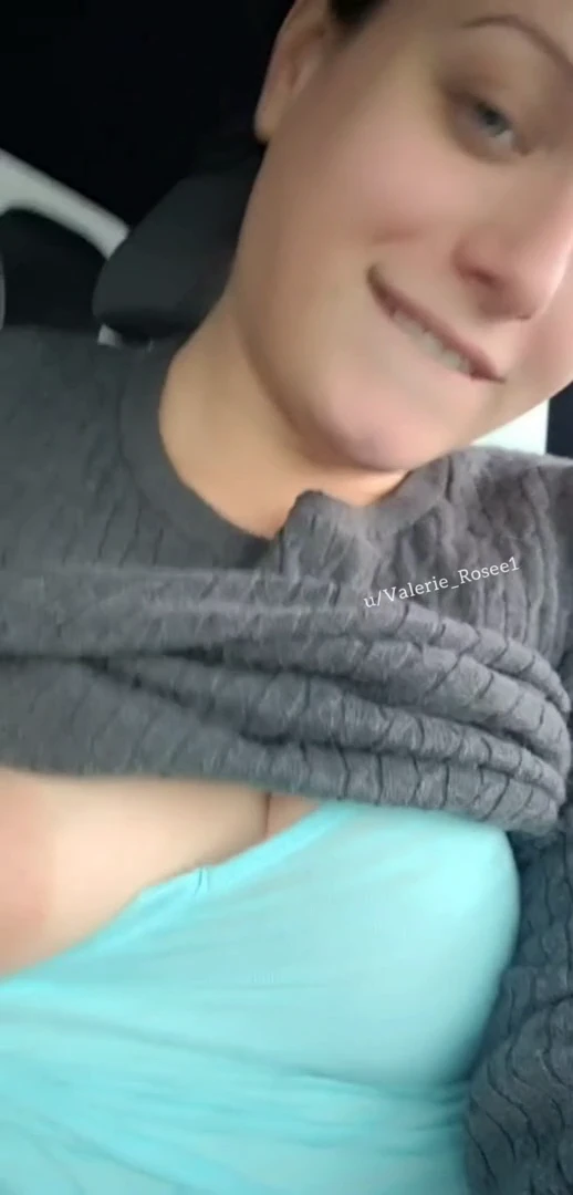 When you're trying to be a tease, but accidentally show the whole titty