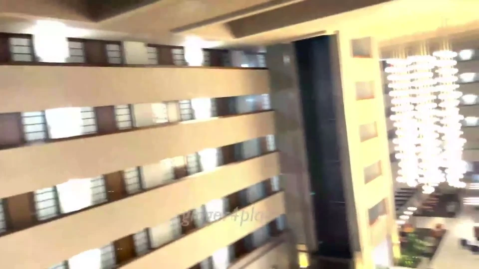 Going nude in the hotel [GIF]