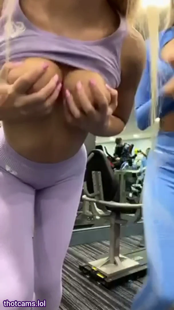 Friends at the gym