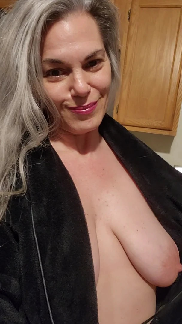 48F Just a milf in the kitchen. Care for a snack