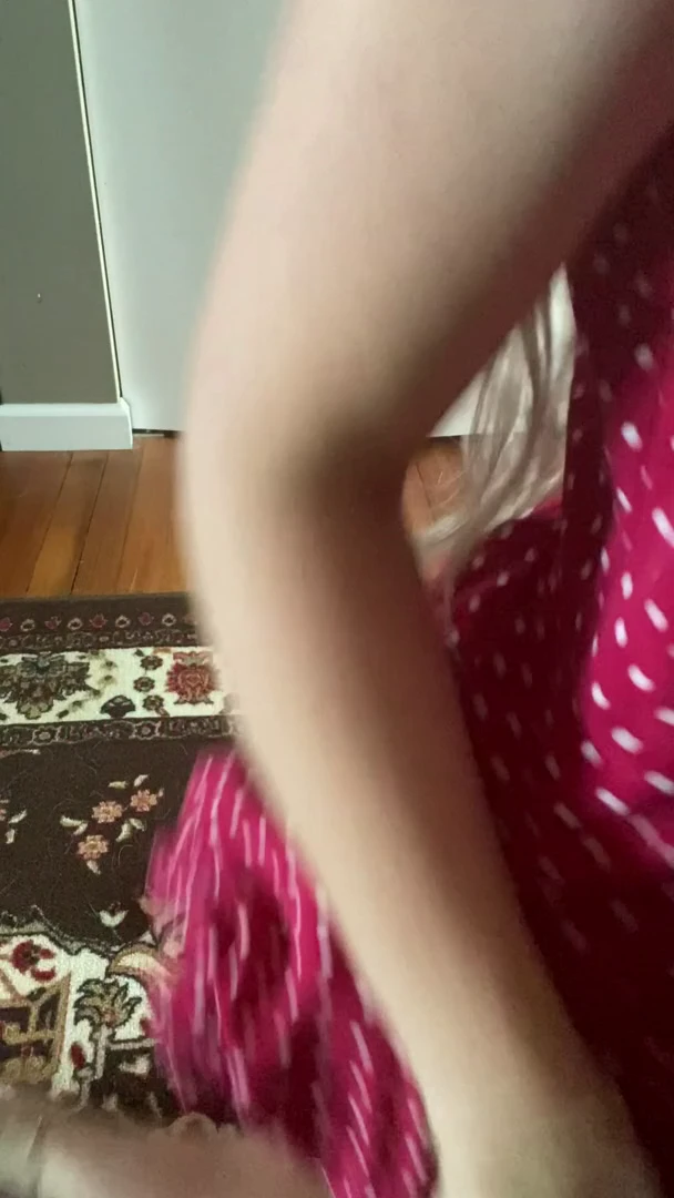 Wherever we go, I want you to bend me over and fuck me in this dress