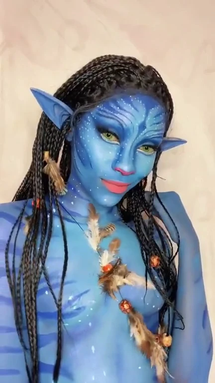 Avatar Na'vi [Bodypaint] by Tenisha Billington