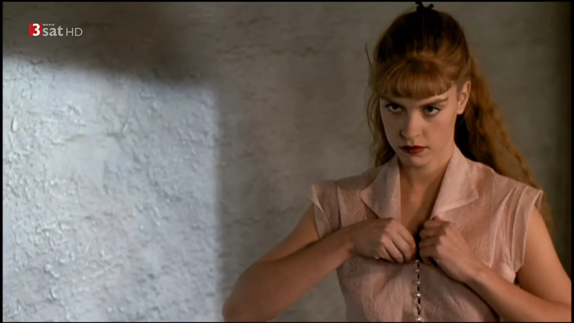 Nina Hoss showing her spetacular body in german film A Girl Called Rosemarie (1996)