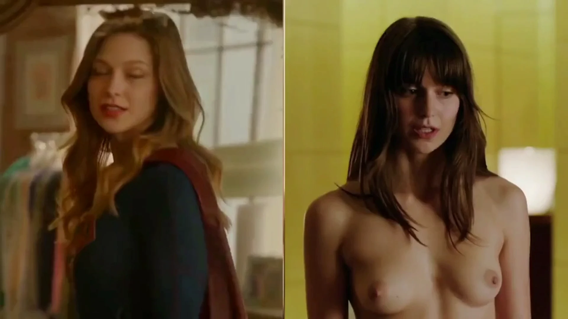 Melissa Benoist (Superhero vs Undressed)