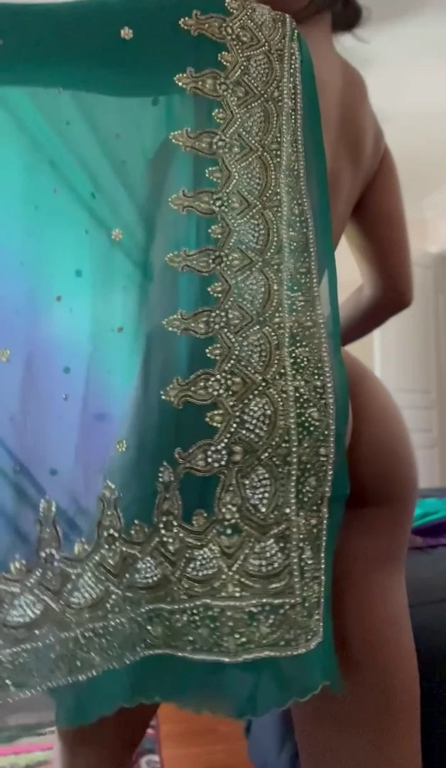 I love hiding my assets underneath my traditional Indian clothing.